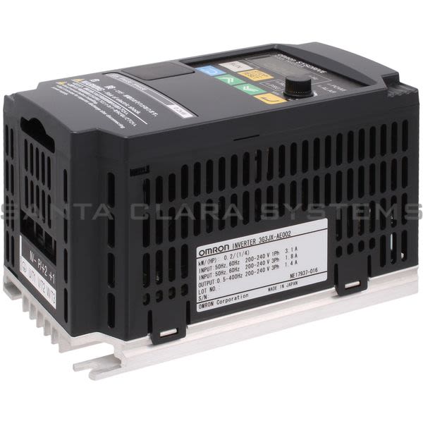 Omron 3G3JX-AE002 JX Frequency Inverter Product Image
