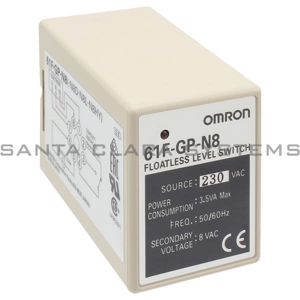Omron 61F-GP-N8-230VAC Floatless Level Switch Product Image