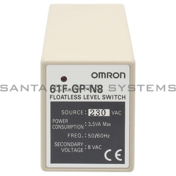 Omron 61F-GP-N8-230VAC Floatless Level Switch Product Image