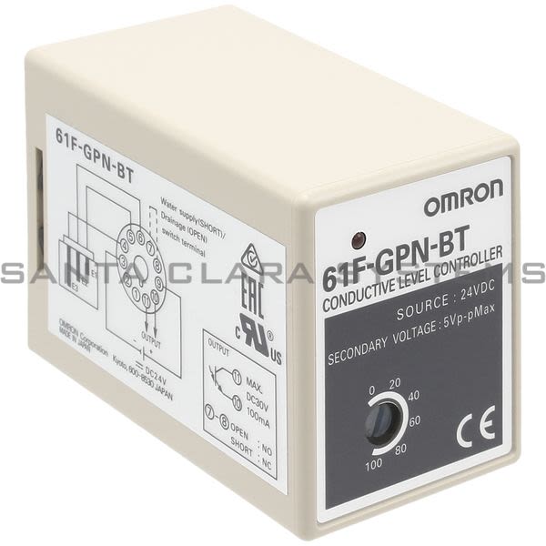 Omron 61F-GPN-BT-DC24V Floatless Level Switch Product Image