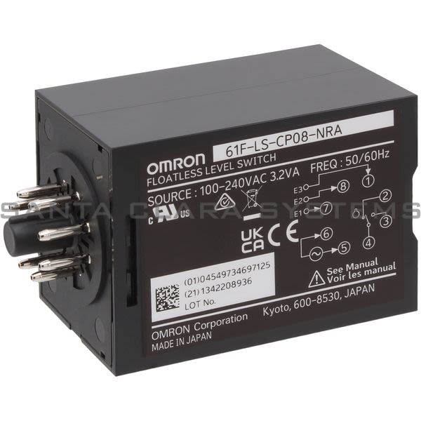 Omron 61F-LS-CP08-NRA High Sensitive Level Switch Product Image