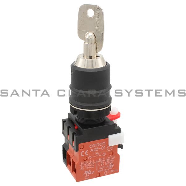 Omron A22TK-2RL-12-K01  Safety Interlock Switch Product Image