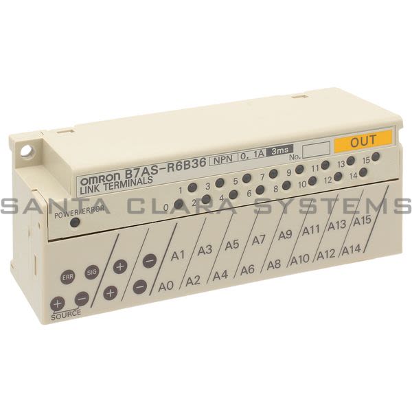 Omron B7AS-R6B36  Output Module Product Image