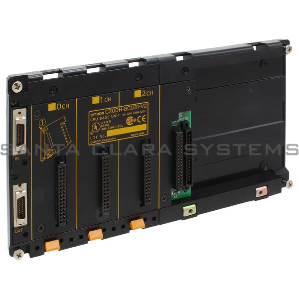 Omron C200H-BC031-V2 Base Product Image