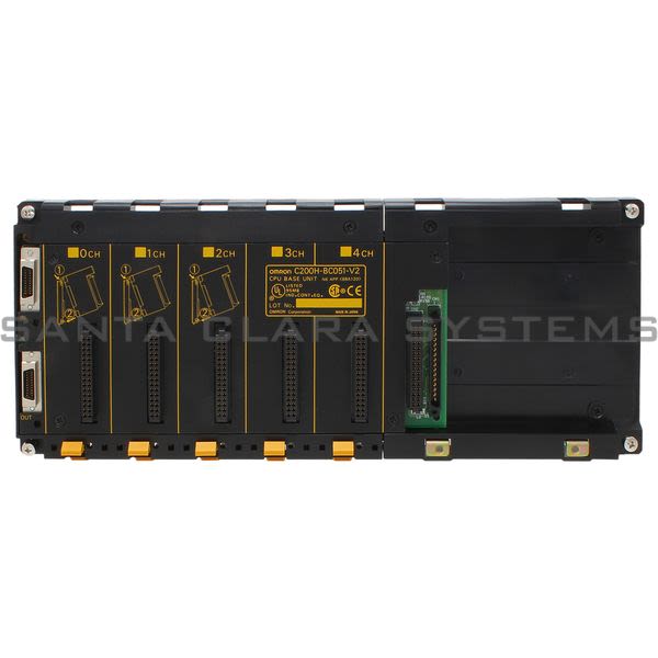 Omron C200H-BC051-V2 5-Slot CPU Base Unit Product Image