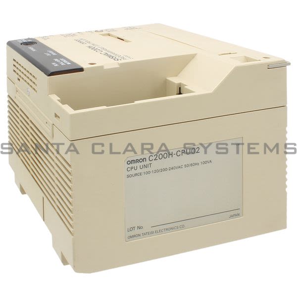 Omron C200H-CPU02  Programmable Controller | Sysmac Product Image