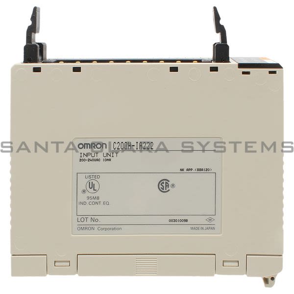 Omron C200H-IA222 Input Module 16Point 240VAC Product Image