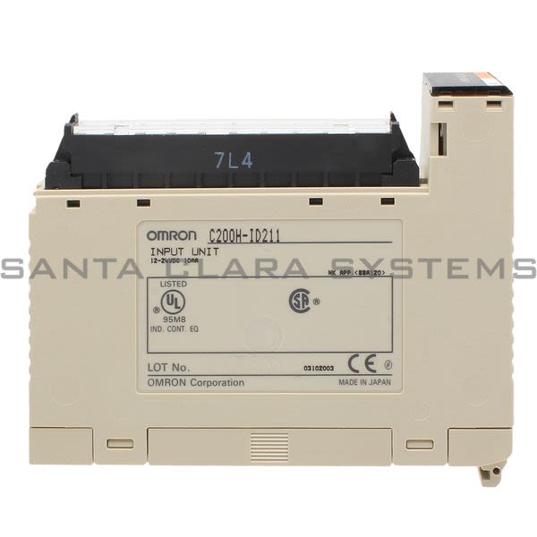 Omron C200H-ID211 Input Module 8Point 12-24VDC Product Image