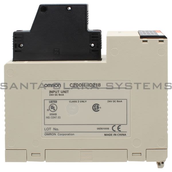 Omron C200H-ID218  Input Module Product Image