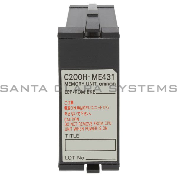 Omron C200H-ME431 Memory Cartridge Product Image