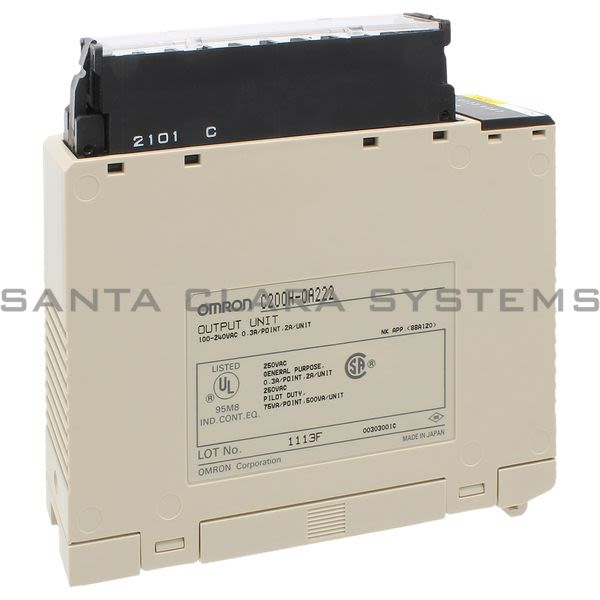 Omron C200H-OA222 Output Module 12 Point TRIAC Product Image
