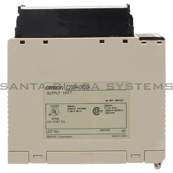 Omron C200H-OA224 Output Module 12 Point TRIAC .5amp Product Image