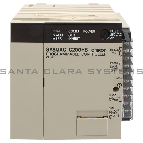 Omron C200HS-CPU01-EC Programmable Controller | Sysmac Product Image