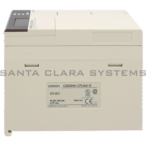 Omron C200HX-CPU44-E Programmable Controller | Sysmac Product Image