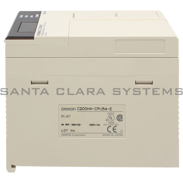 Omron C200HX-CPU54-E I/O CPU Product Image