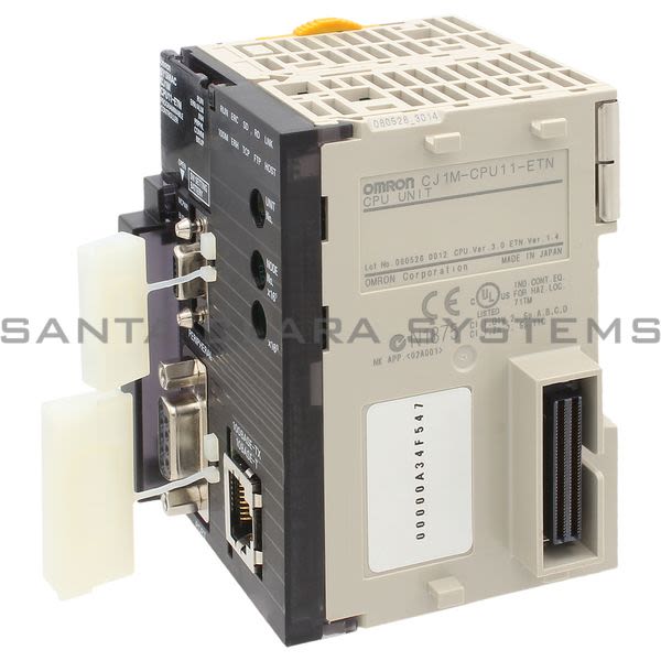 Omron CJ1M-CPU11-ETN Programmable Controller | Sysmac Product Image