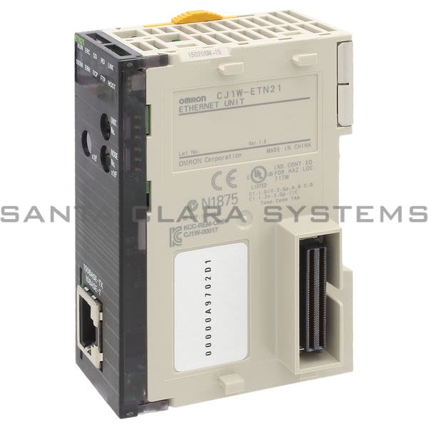 Omron CJ1W-ETN21  Ethernet Module Product Image