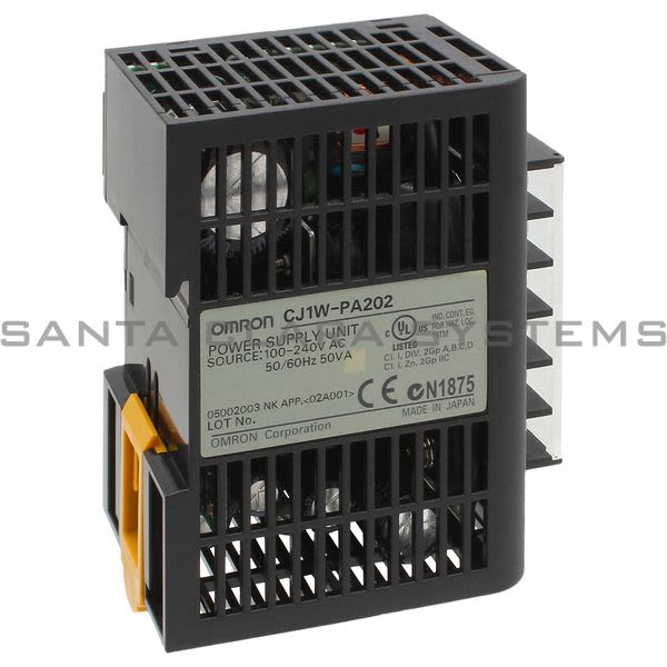 Omron CJ1W-PA202 Power Supply Product Image