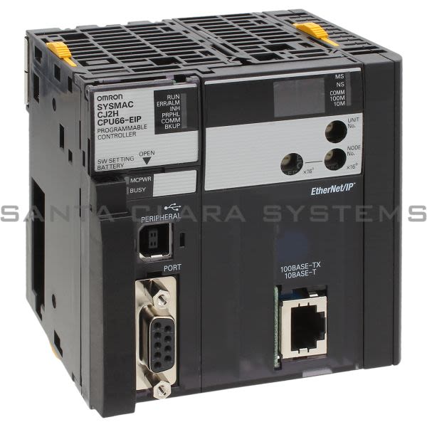 CJ2H-CPU66-EIP Omron In stock and ready to ship - Santa Clara Systems