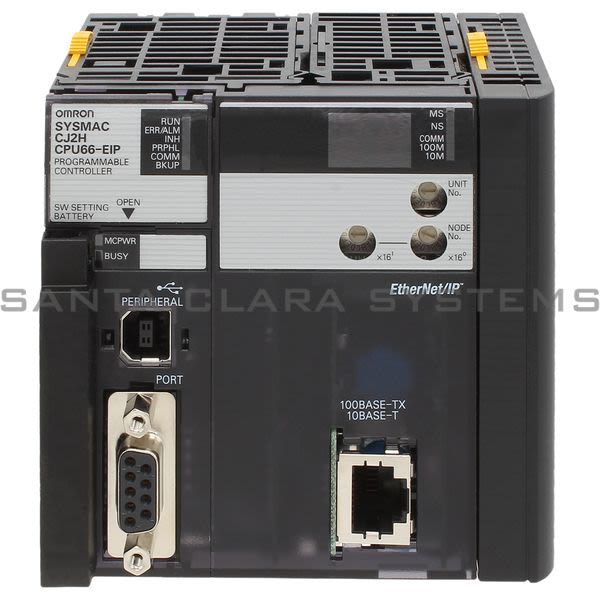 Omron CJ2H-CPU66-EIP  CPU Module Product Image