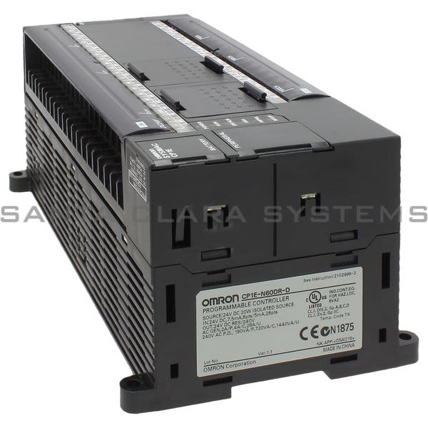 Omron CP1E-N60DR-D Programmable Controller Product Image