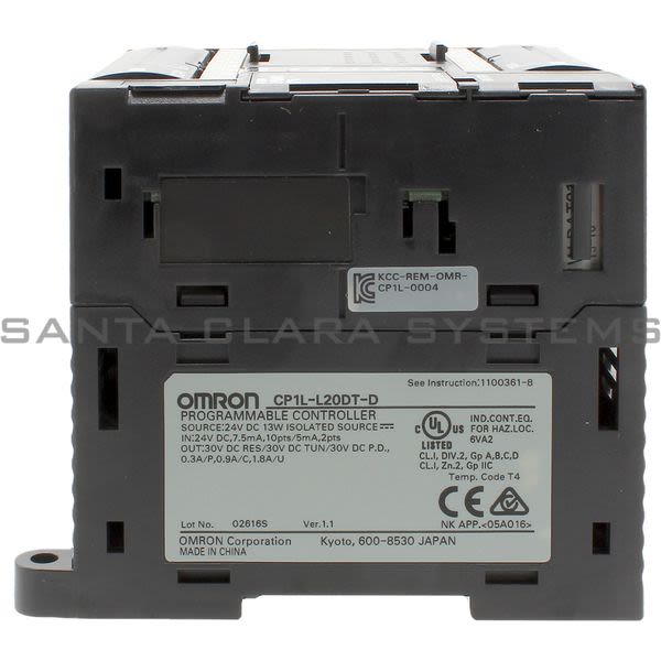 Omron CP1L-L20DT-D Programmable Controller Product Image