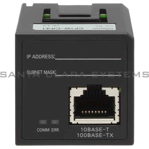 Omron CP1W-CIF41 Enhanced Ethernet Adapter Product Image