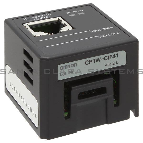 Omron CP1W-CIF41 Enhanced Ethernet Adapter Product Image