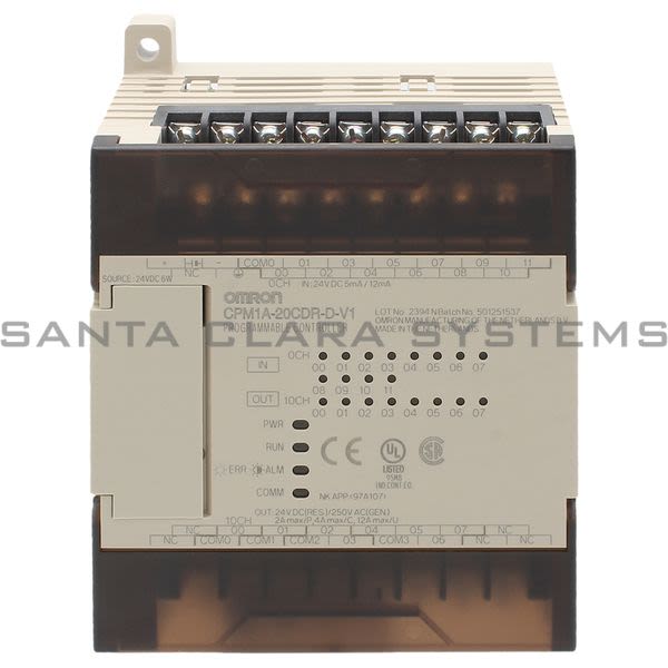 Omron CPM1A-20CDR-D-V1 Programmable Controller | Sysmac Product Image