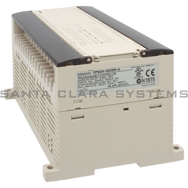 CPM2A-40-CDR-A Omron In stock and ready to ship - Santa Clara Systems