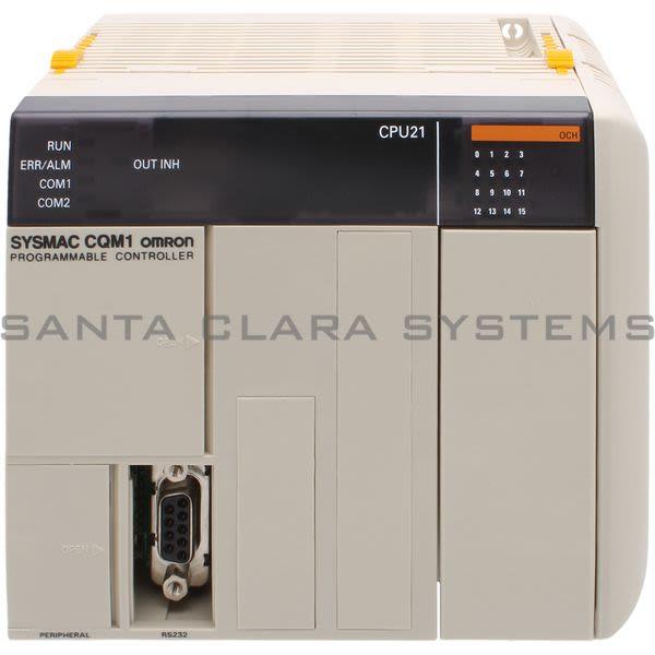 Omron CQM1-CPU21-E Programmable Controller | Sysmac Product Image
