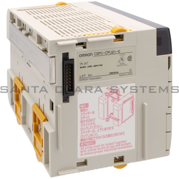 Omron CQM1-CPU21-E Programmable Controller | Sysmac Product Image