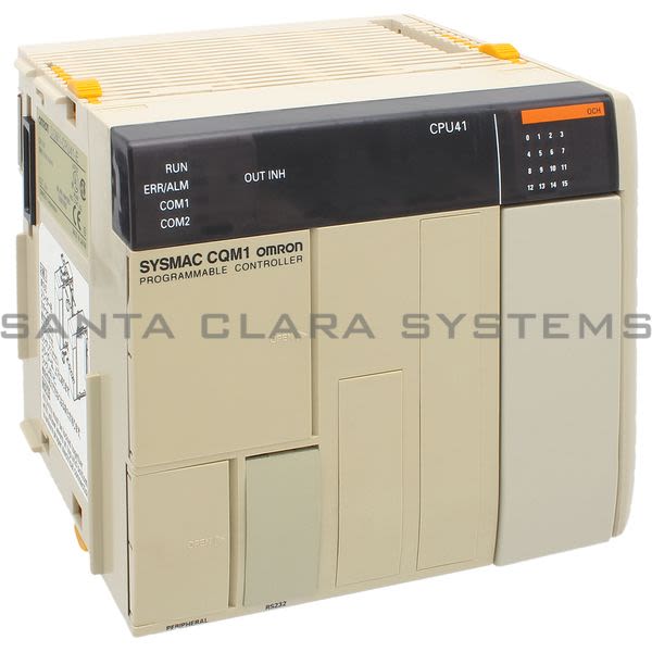 Omron CQM1-CPU41-E Programmable Controller | Sysmac Product Image