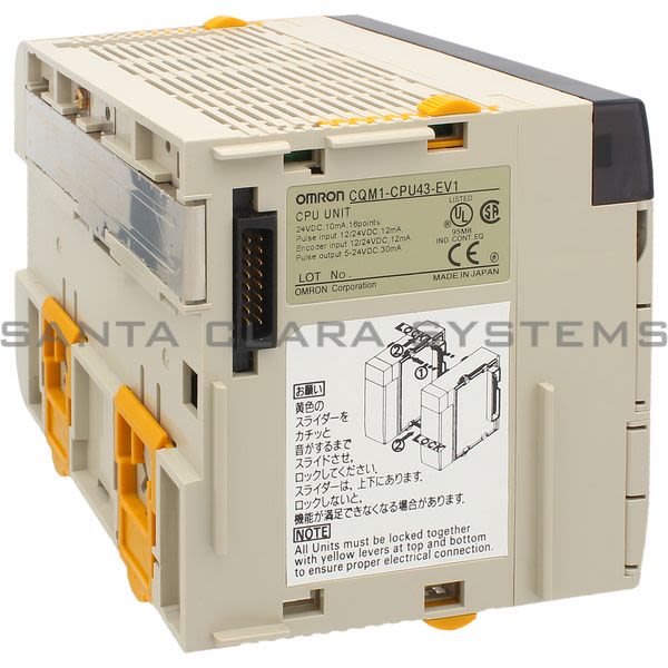 Omron CQM1-CPU43-EV1 Programmable Controller | Sysmac Product Image