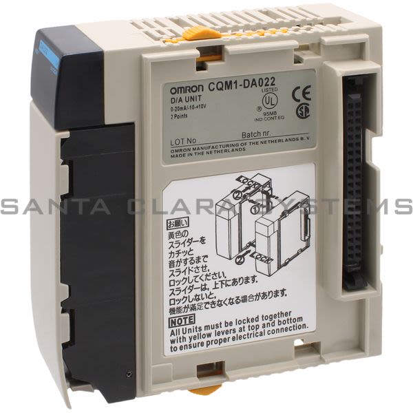 Omron CQM1-DA022 Analog Output Module Product Image
