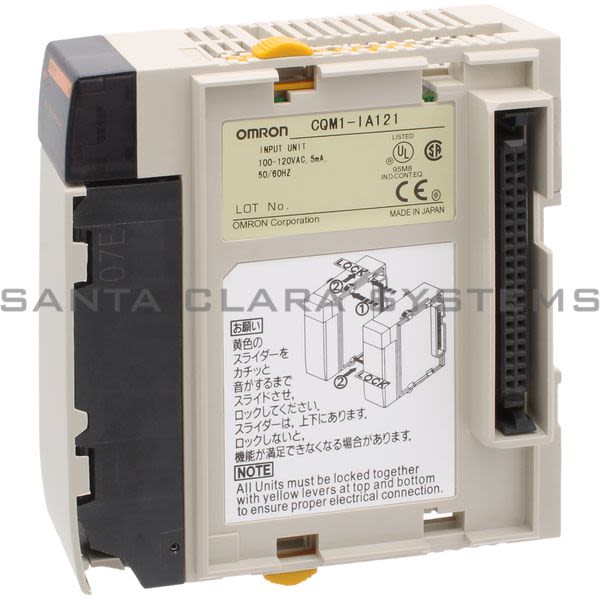 Omron CQM1-IA121 Input Unit 120 VAC Product Image