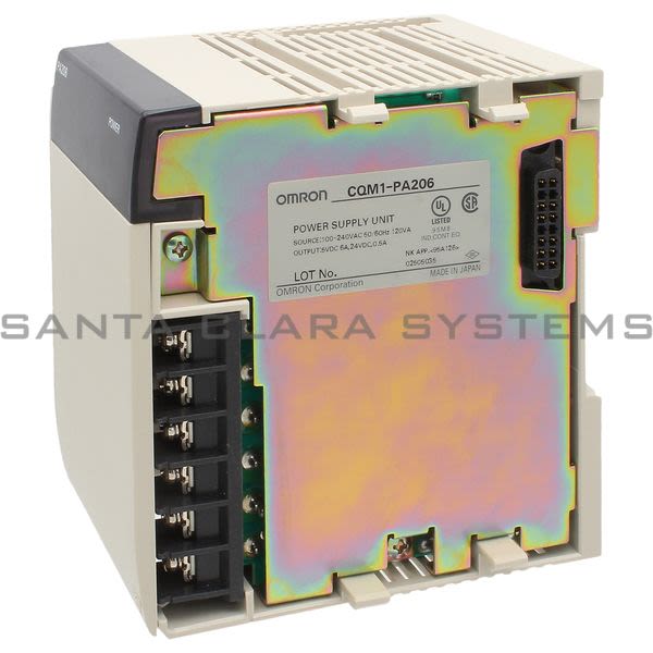 Omron CQM1-PA206 Power Supply Product Image