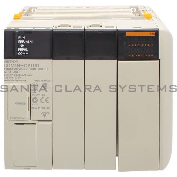 Omron CQM1H-CPU61 Programmable Controller | Sysmac Product Image
