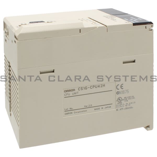 Omron CS1G-CPU42H Programmable Controller | Sysmac Product Image