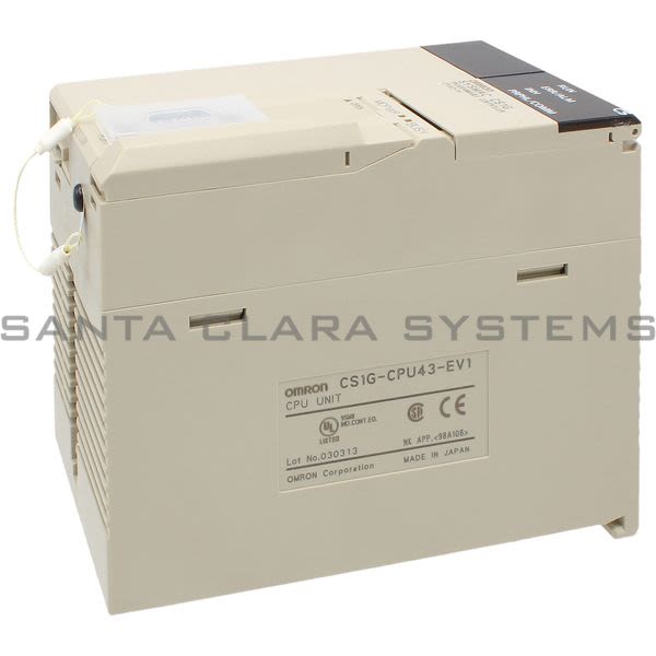 Omron CS1G-CPU43-EV1 Programmable Controller | Sysmac Product Image