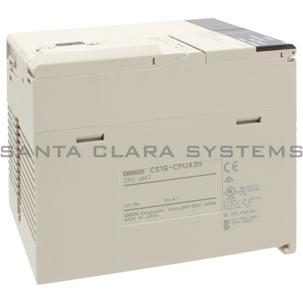 Omron CS1G-CPU43H Programmable Controller | Sysmac Product Image