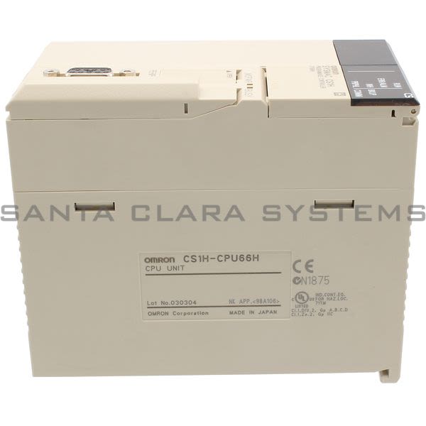 Omron CS1H-CPU66H Programmable Controller | Sysmac Product Image