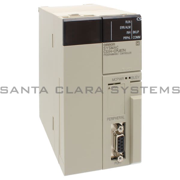 Omron CS1H-CPU67H Programmable Controller | Sysmac Product Image