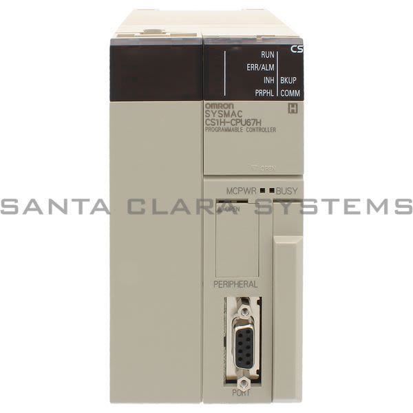Omron CS1H-CPU67H Programmable Controller | Sysmac Product Image