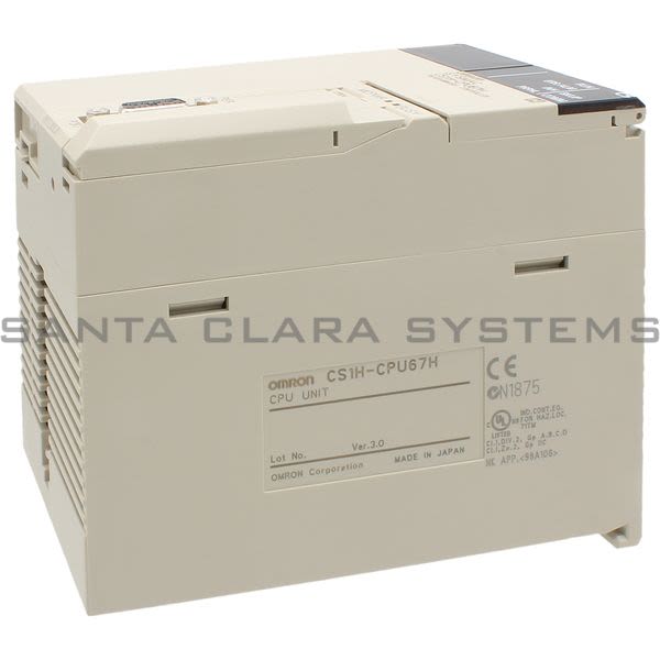 Omron CS1H-CPU67H Programmable Controller | Sysmac Product Image
