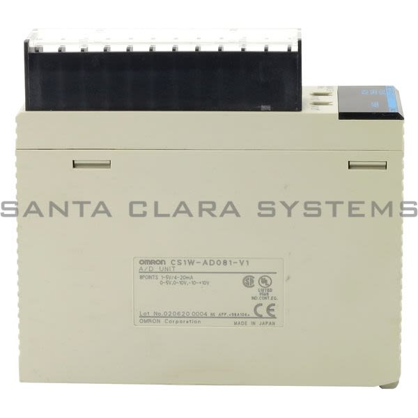 Omron CS1W-AD081-V1 Analog Input Module Product Image