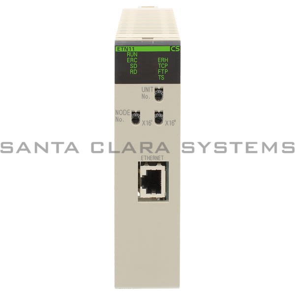 Omron CS1W-ETN11 Ethernet Unit 10Base-T Product Image