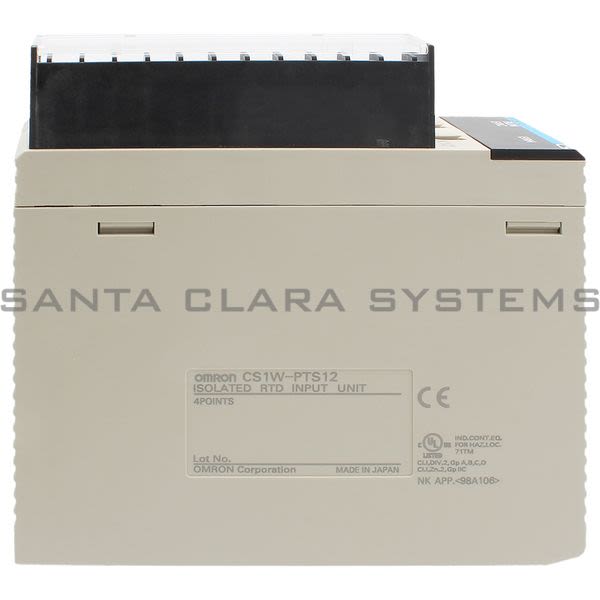 Omron CS1W-PTS12 Isolated RTD Input Module Product Image