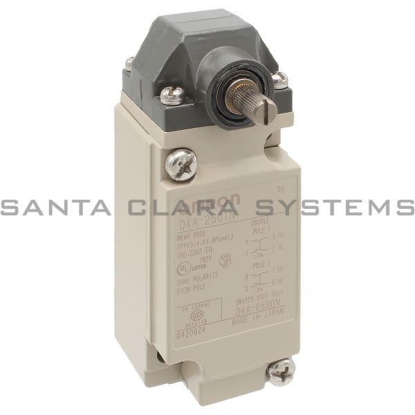 Omron D4A-2501N Limit Switch Product Image