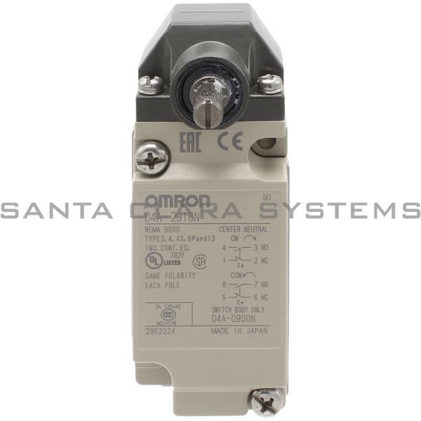 Omron D4A-2918N Limit Switch Product Image